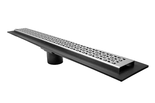 BOANN 36 Inch 304 Stainless Steel Rectangular Linear Shower Floor